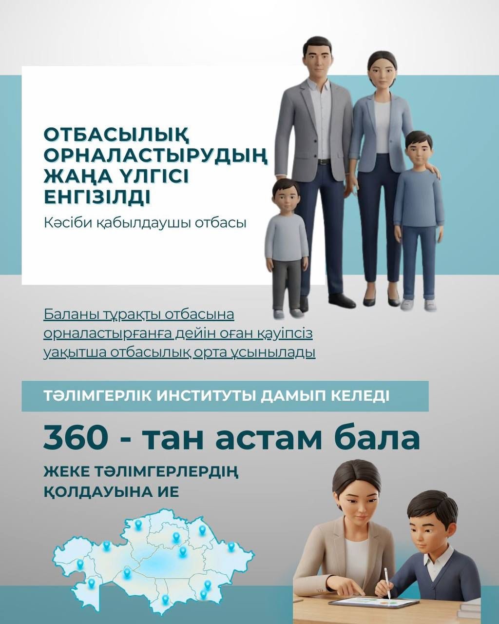 Жетім және ата-анасының қамқорлығынсыз қалған балаларды қорғау жүйесіндегі басты өзгерістер: талаптарды қатаңдатудан бастап қамқоршылық қызметін нығайтуға дейін