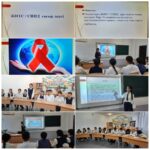 үниежүзілік ЖИТС-ке қарсы күрес күніне орай тәрбиеші Тлеубекова Қ.О. тәрбиелік іс-шара өткізді.