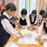 «Гендерлік зорлық-зомбылыққа қарсы 16 белсенді іс-қимыл» акциясы аясында тәрбиеші Тажикеева Б.Н. оқушылар арасында сурет салу байқауын өткізді.