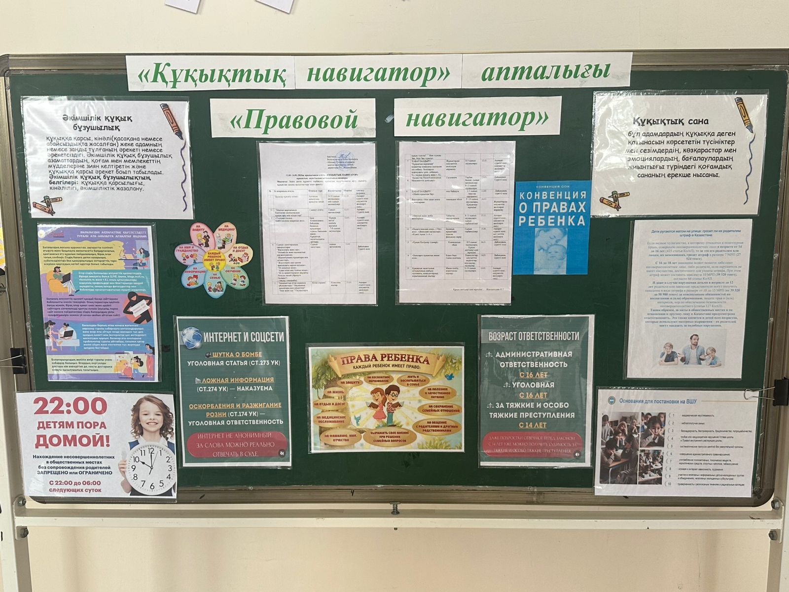 12–16 қаңтар 2026 жыл аралығында «Құқықтық навигатор» атты құқықтық сауаттылық апталығы өтеді…