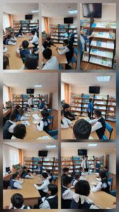 «Мен туралы Заң, Мен Заң туралы» атты кітап көрме ұйымдастырылып шолу-әңгіме жүргізілді…