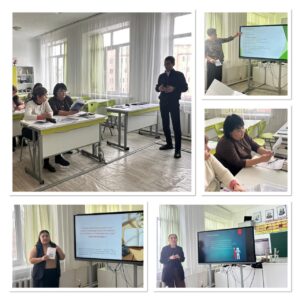 Биылғы оқу жылында аттестатциядан өтетін ұстаздар өздерінің әдістемелік құралдарын қорғады…