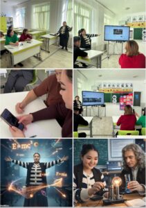 Тәжірибе алаңы: “ЖИ мектебінде”….